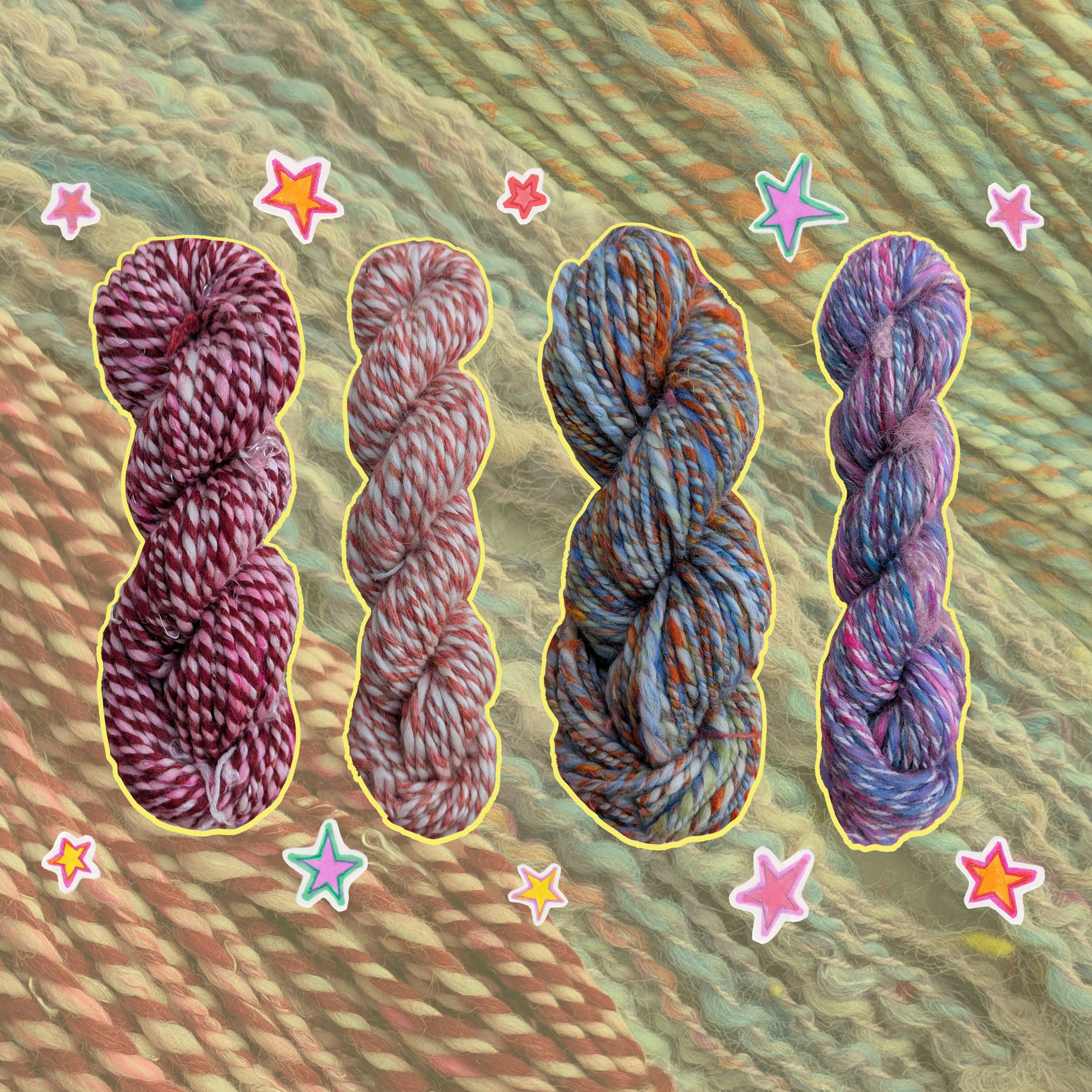 Handspun Yarn ⋆｡°✩