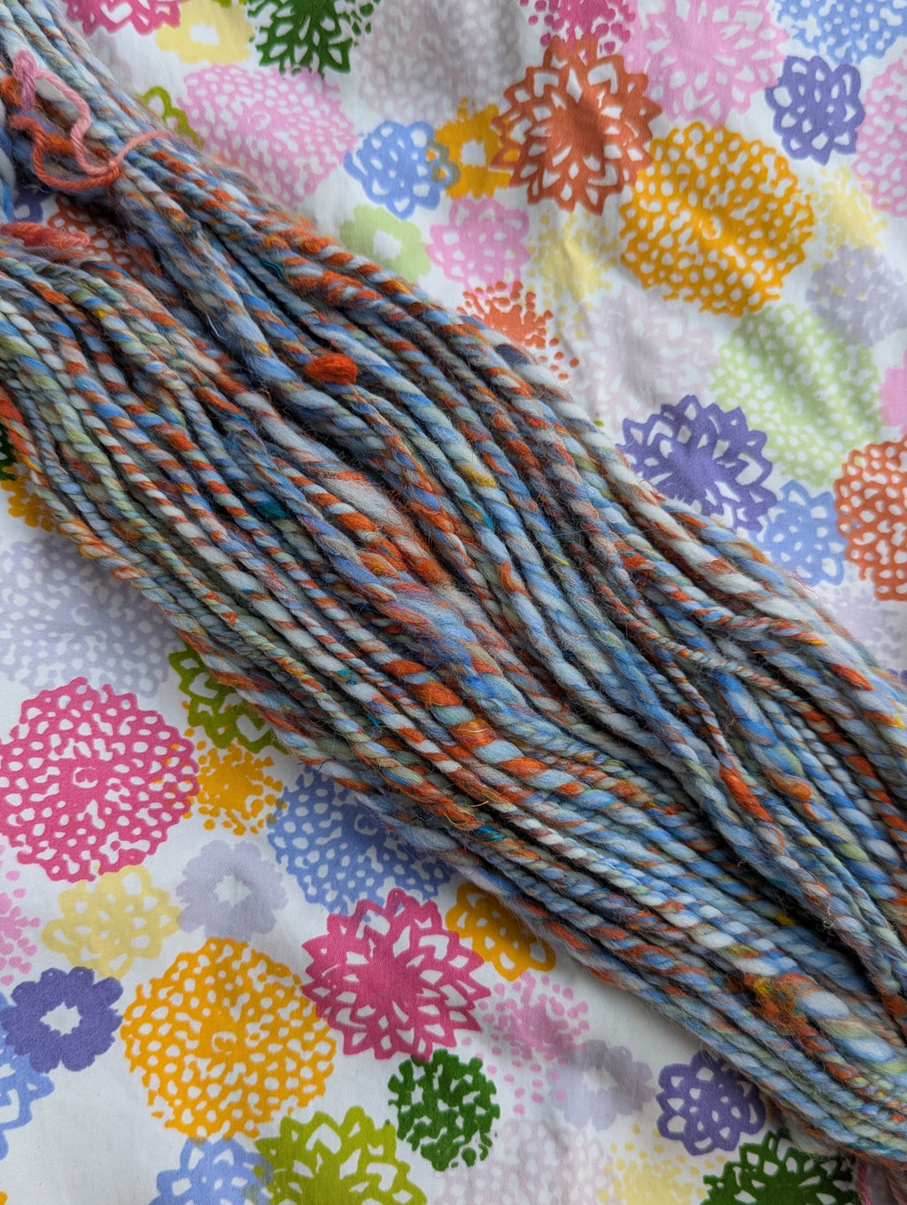 Flora  ⋆｡°✩ handspun yarn