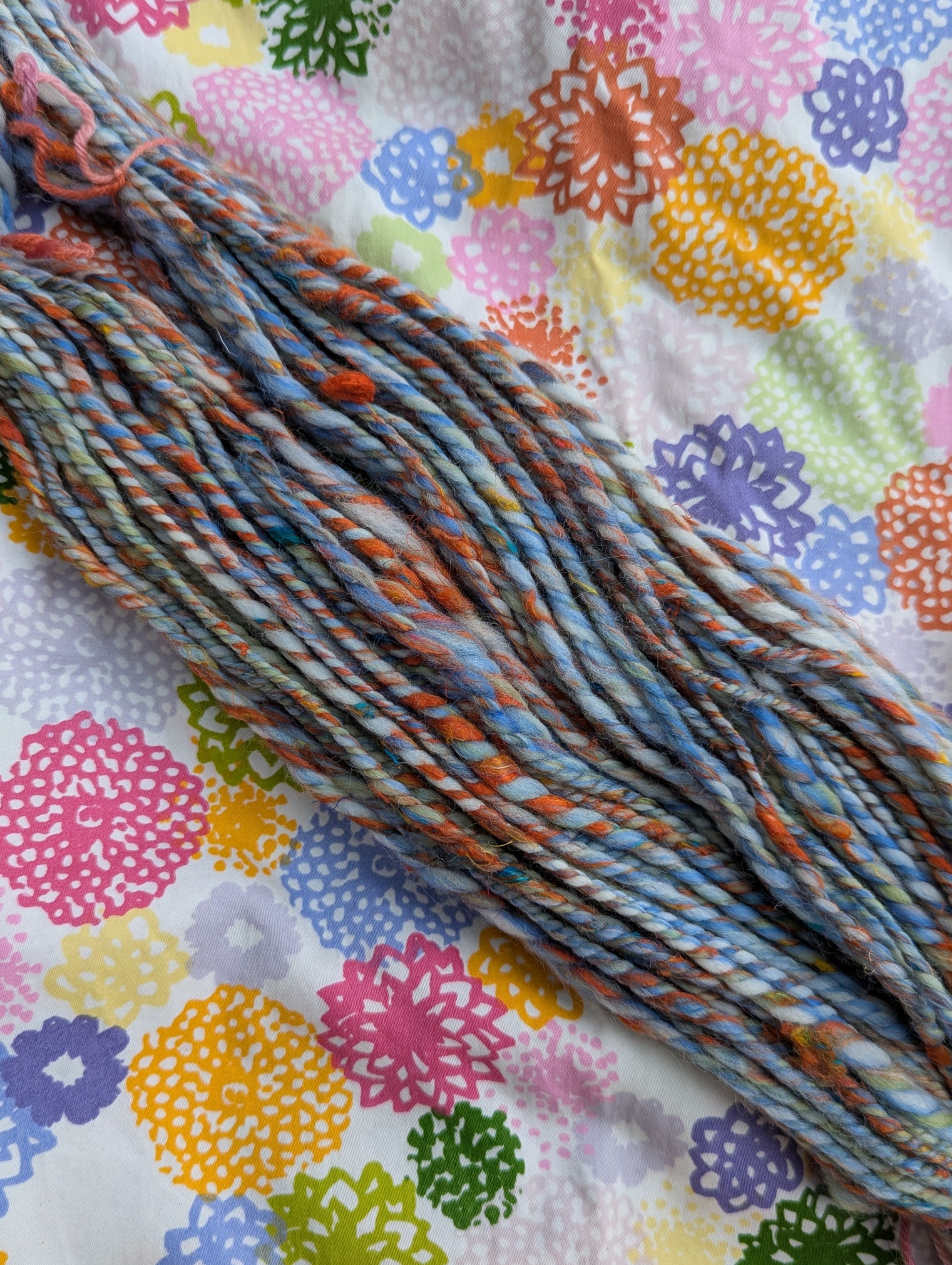 Flora  ⋆｡°✩ handspun yarn
