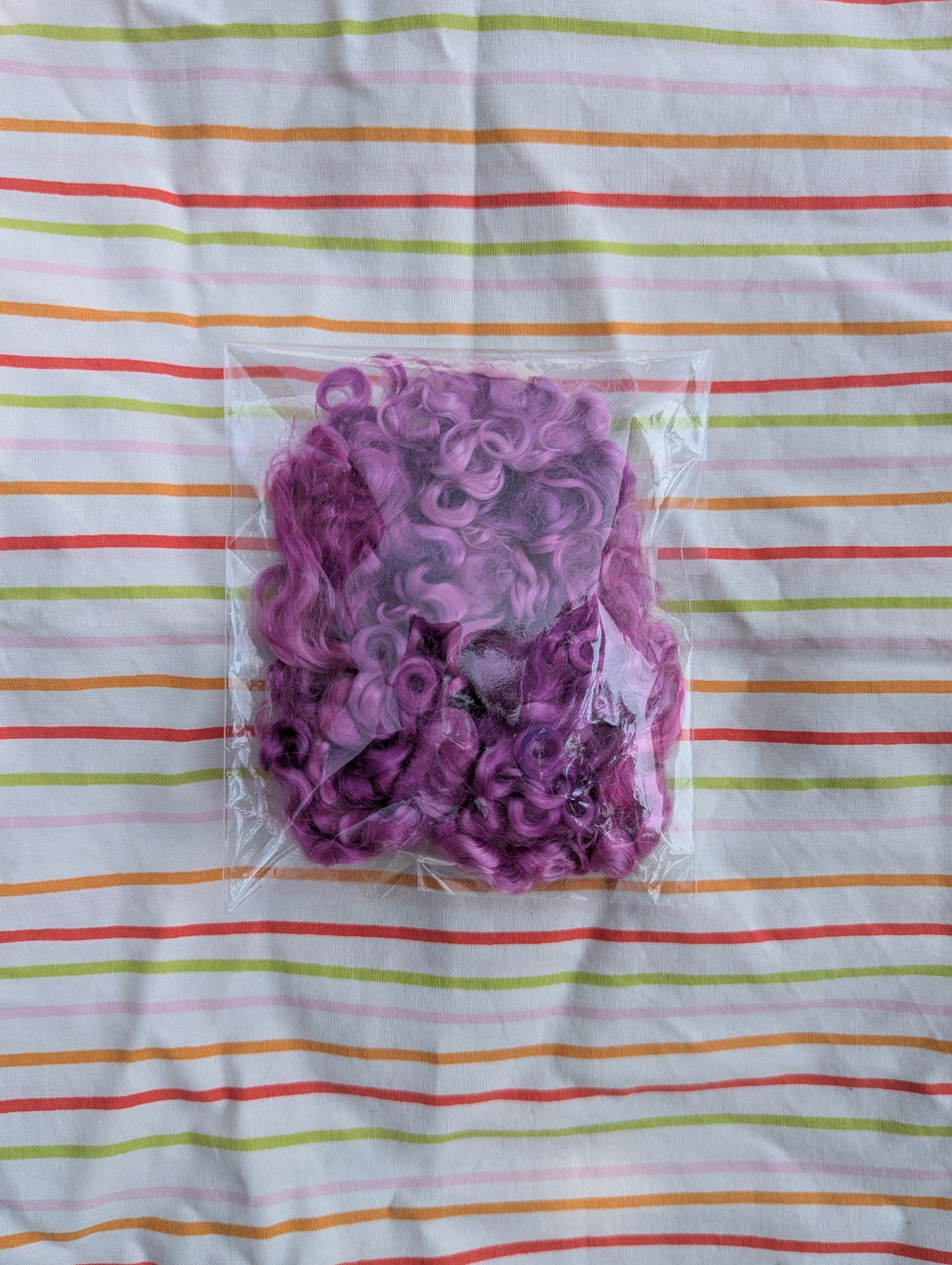 Magenta Mohair Locks ❀࿐