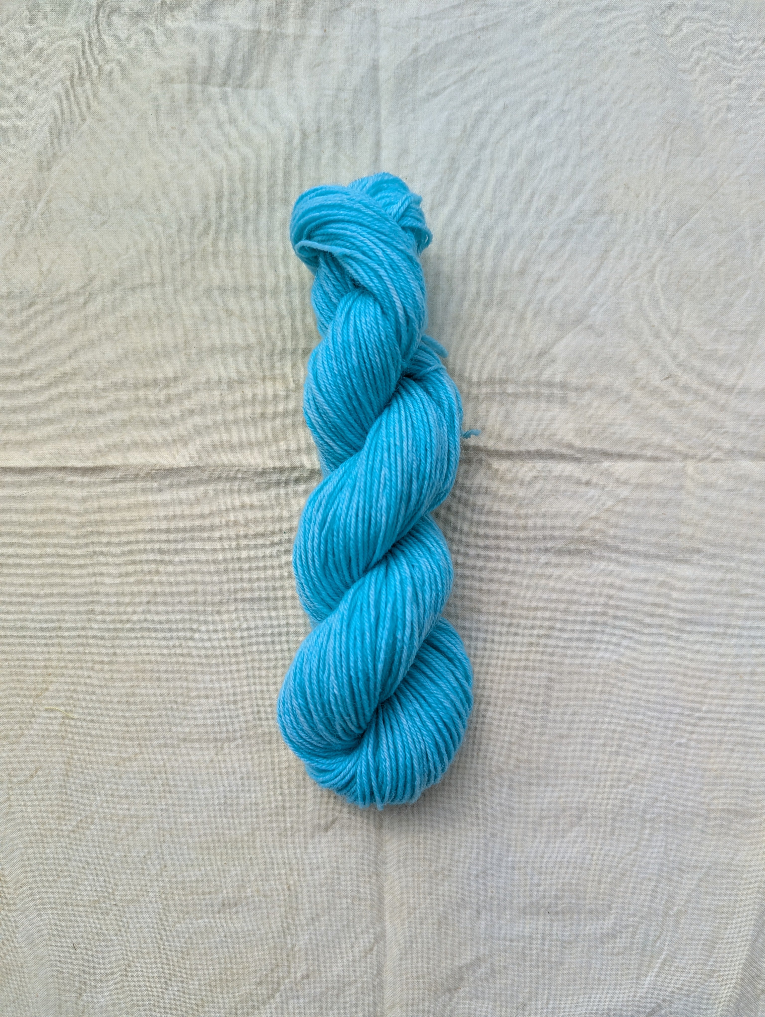 Blue  ⋆˚࿔ hand dyed yarn