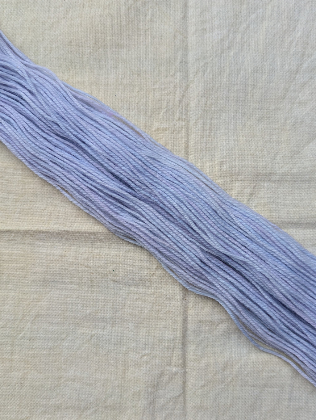 Light Lilac #2  ⋆˚࿔ hand dyed yarn