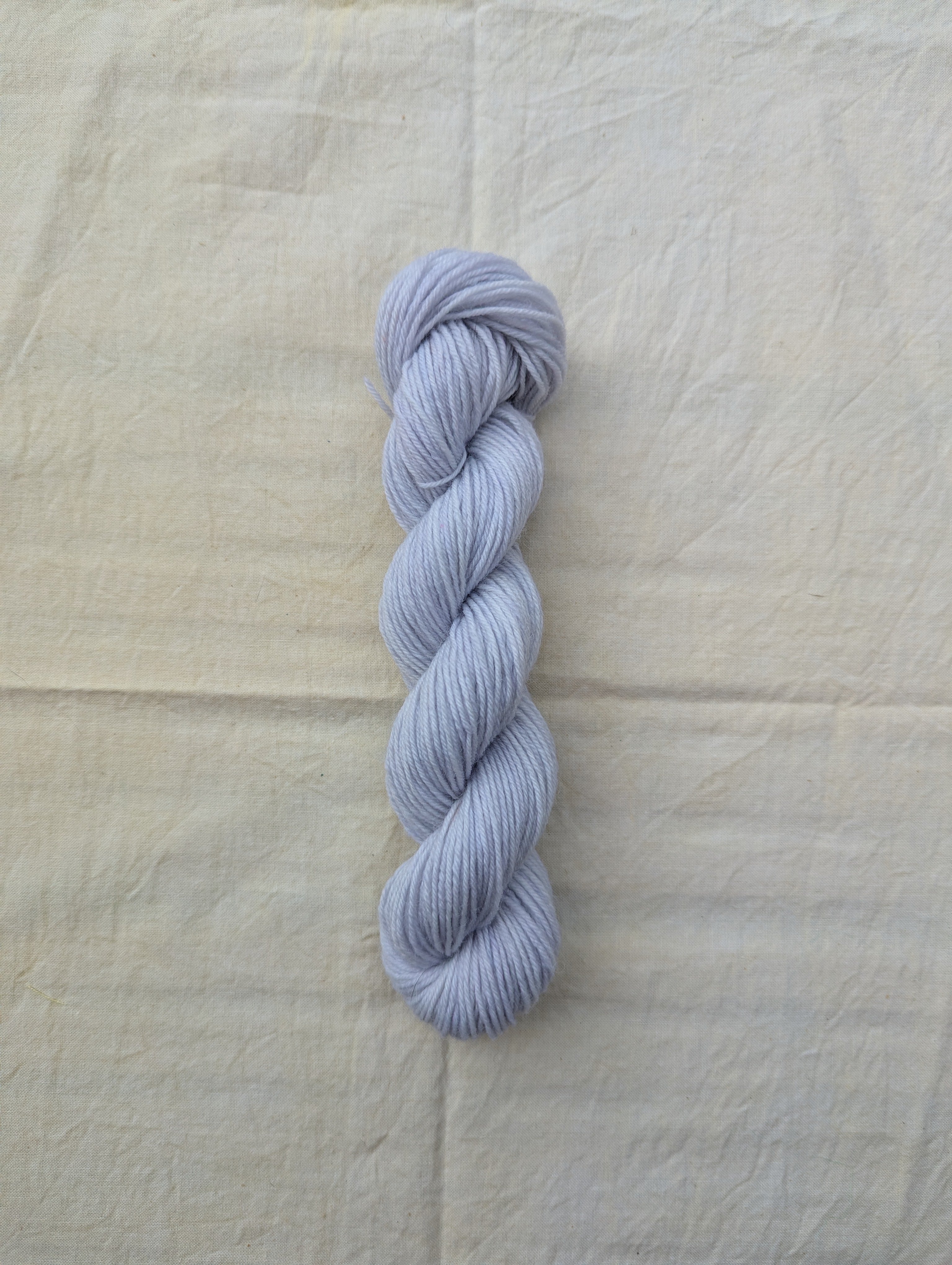 Light Lilac #1  ⋆˚࿔ hand dyed yarn