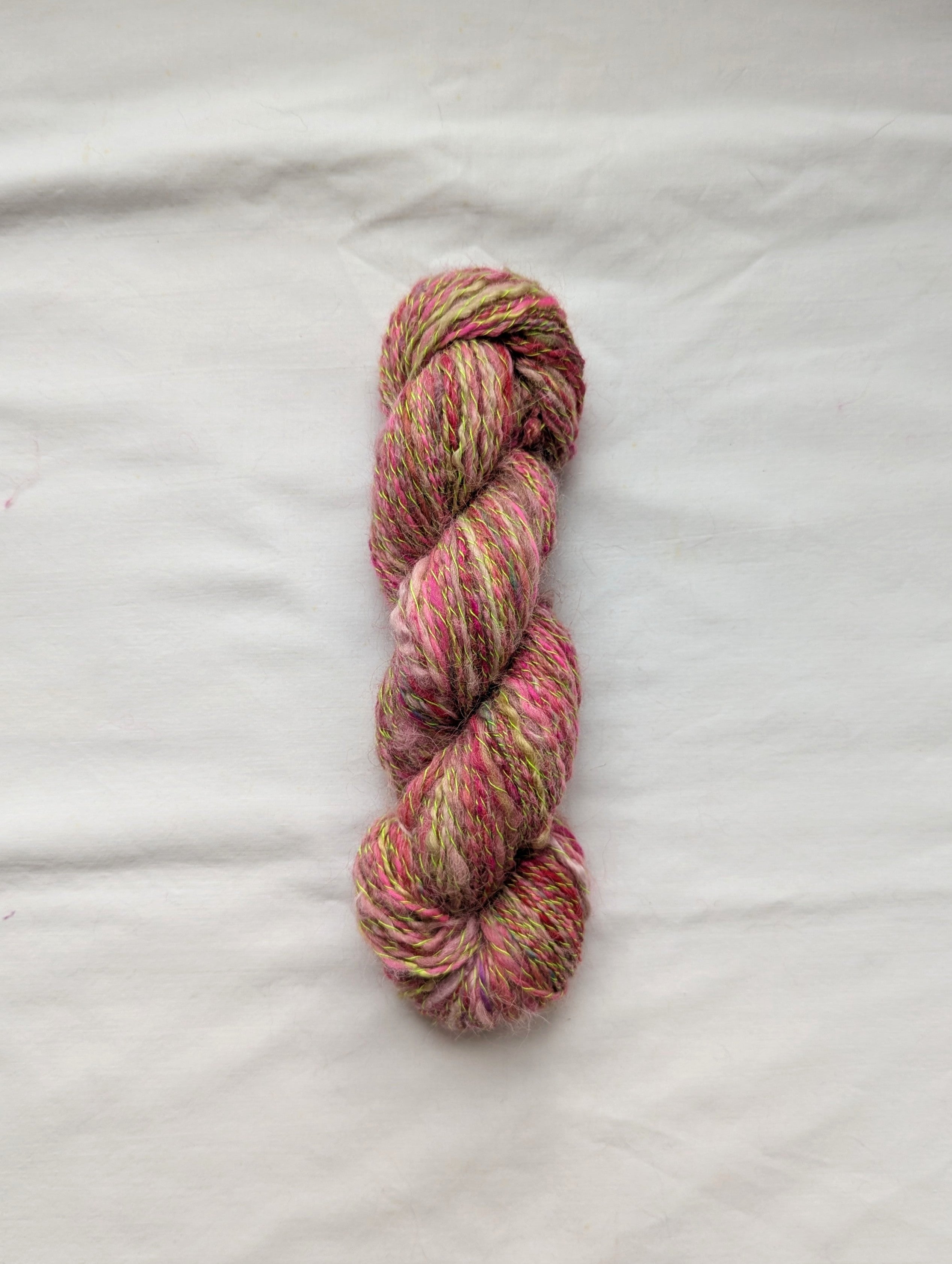 Strawberry Shortcake ⋆｡°✩ handspun yarn