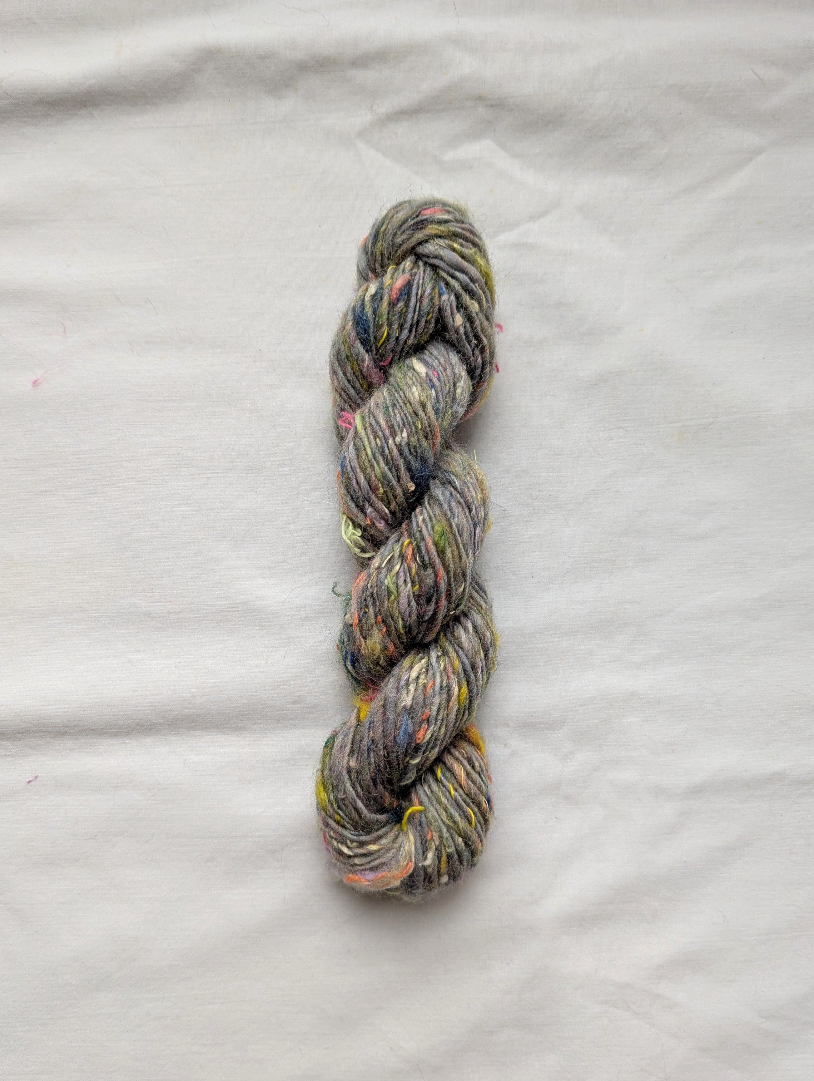 Scrappy #1 ⋆｡°✩ handspun yarn