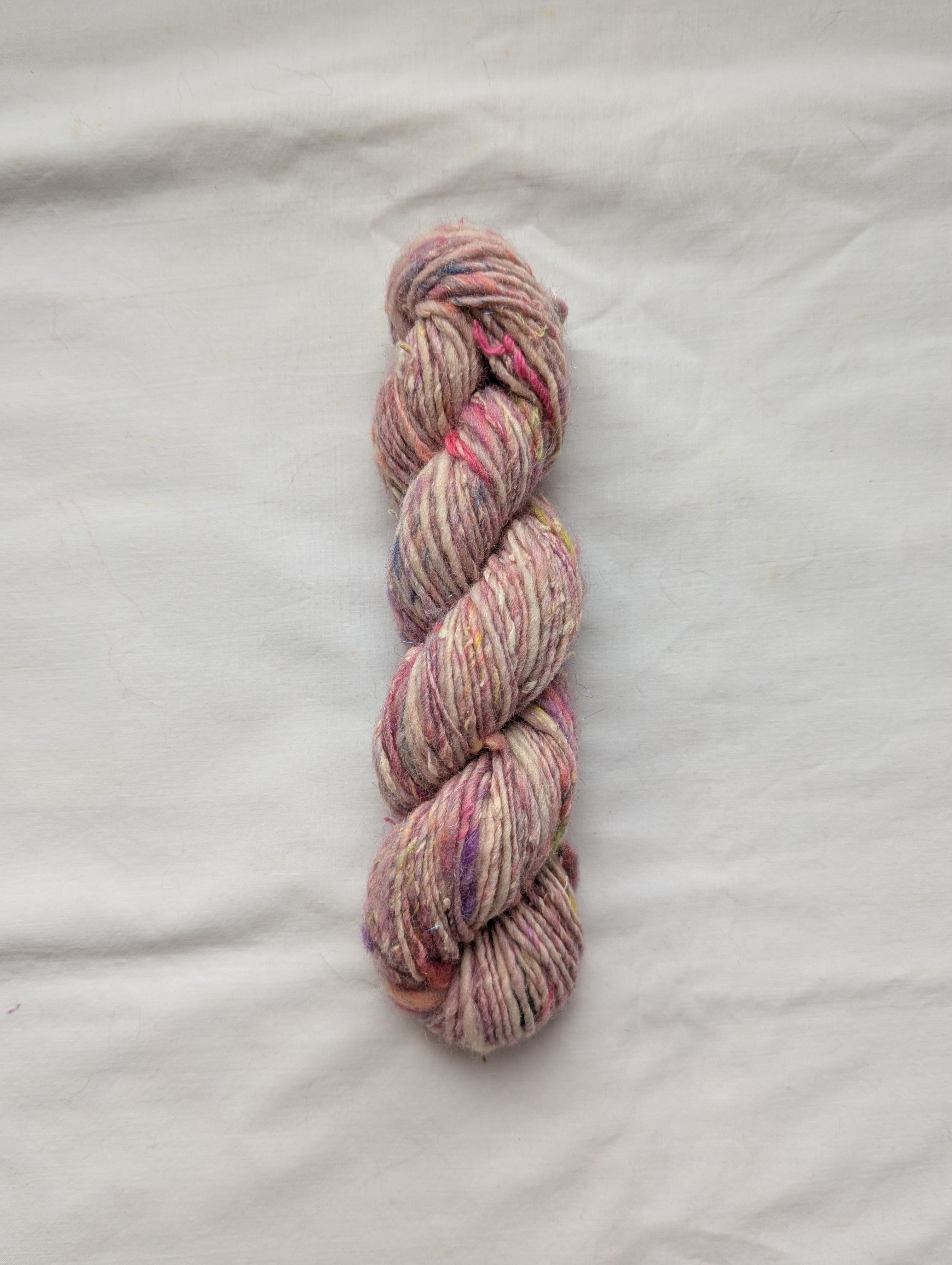 Scrappy #4 ⋆｡°✩ handspun yarn