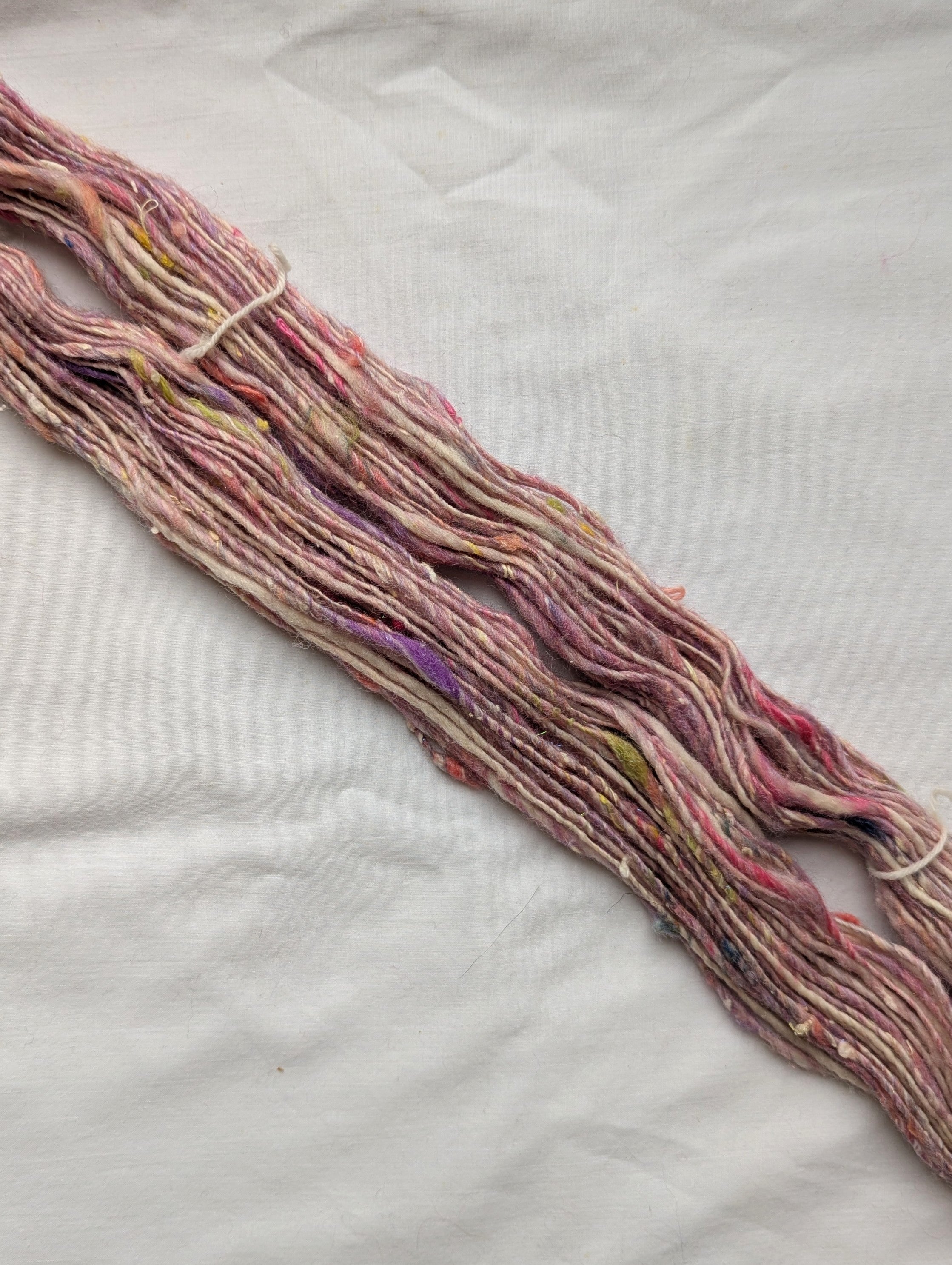 Scrappy #4 ⋆｡°✩ handspun yarn