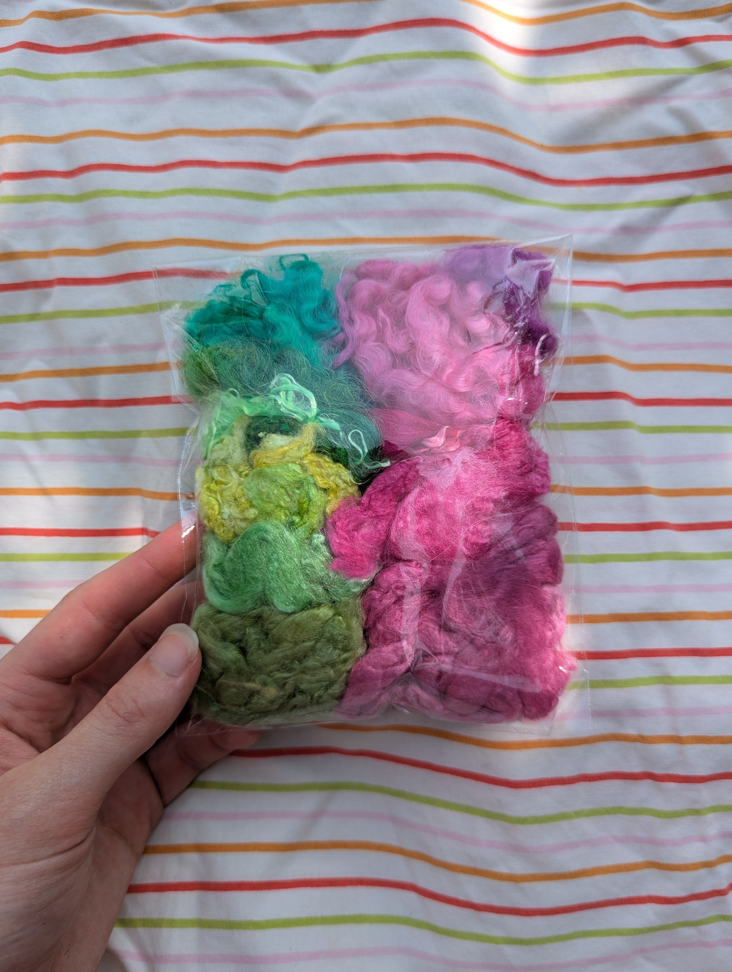 Toxic Pink Moss ⋆˚✿˖° fibre pack