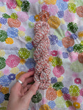 White Peach  ⋆｡°✩ handspun yarn