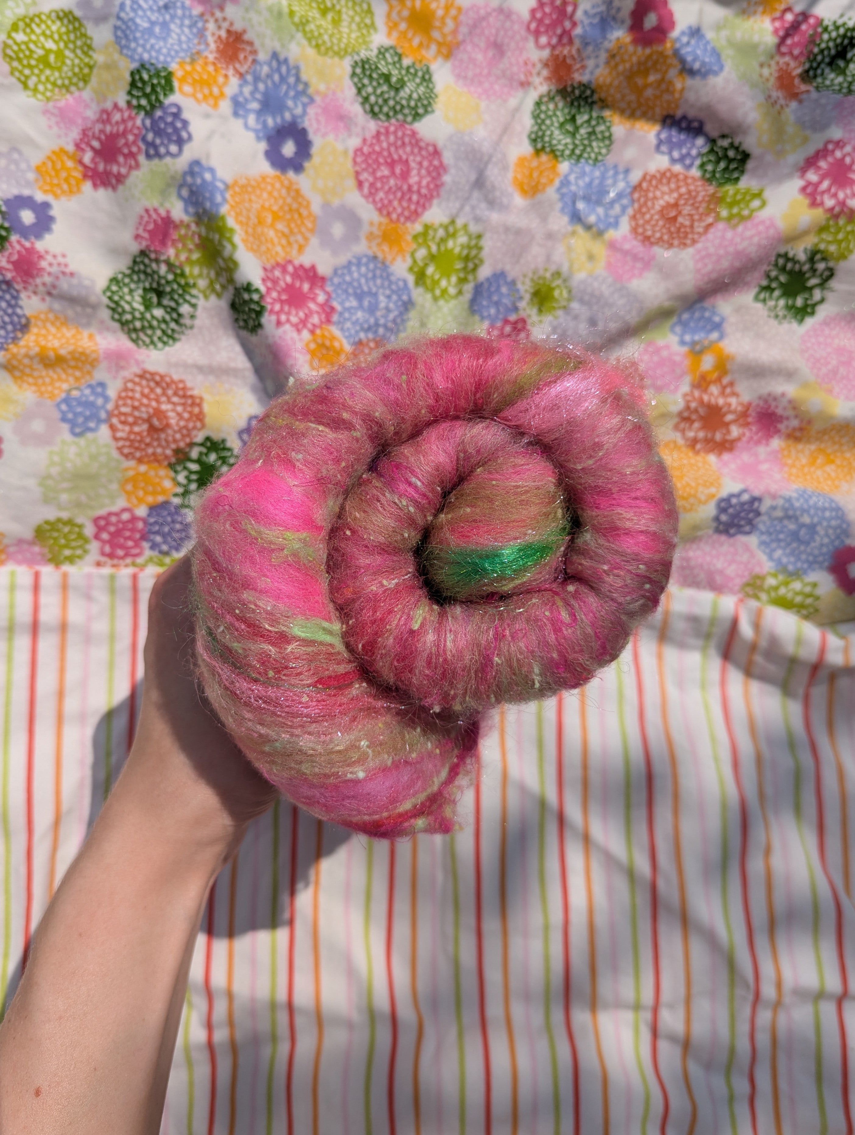 Pink Moss Toxic Edition ⋆˚꩜｡༊*·˚ art batt