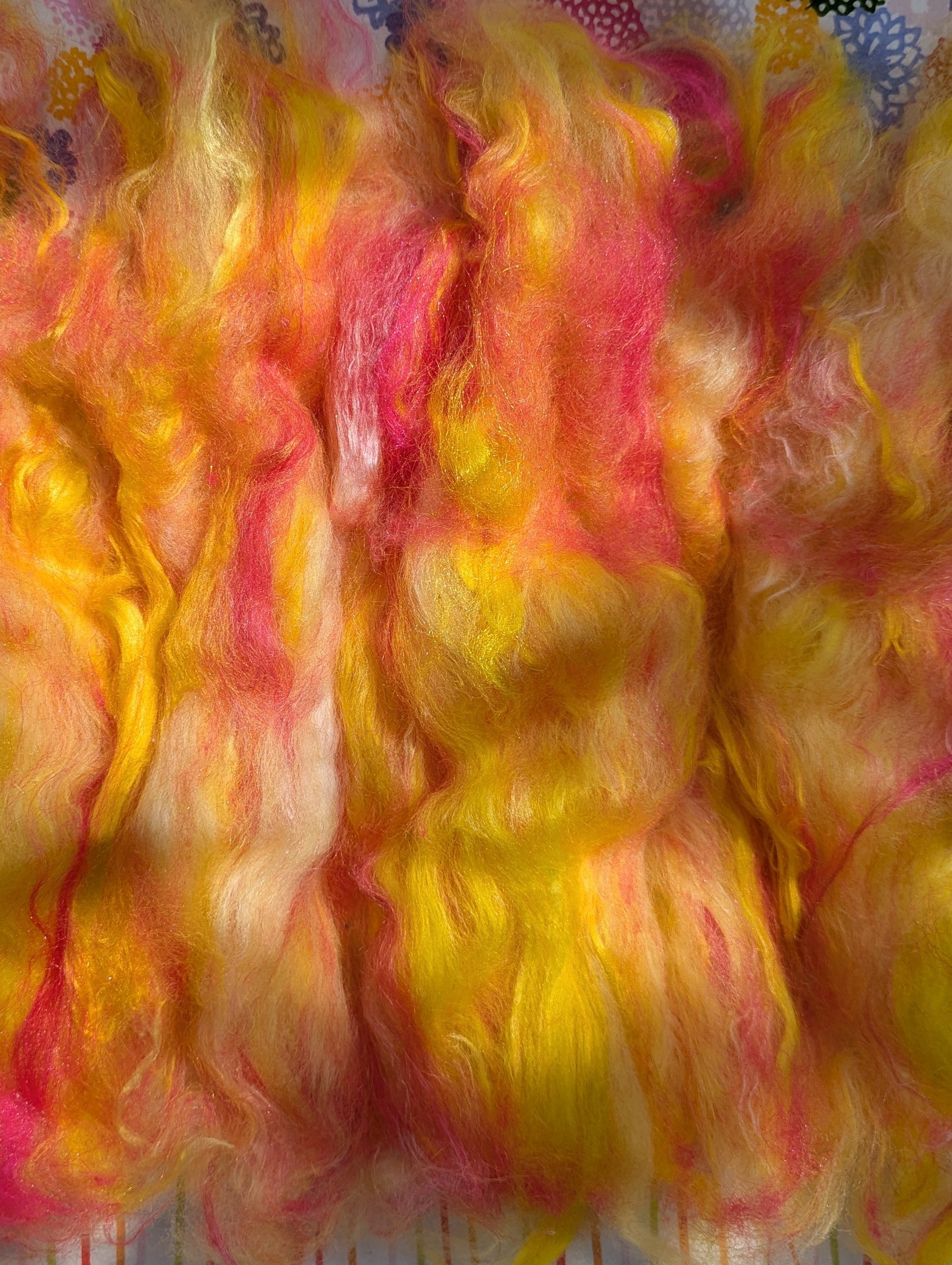Pink and Yellow ⋆˚꩜｡༊*·˚ art batt